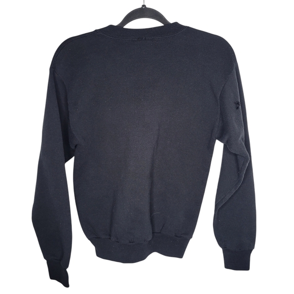 Vintage 90s Cleveland Browns NFL Graphic Crewneck Sweatshirt in Black Orange - Picture 3 of 7